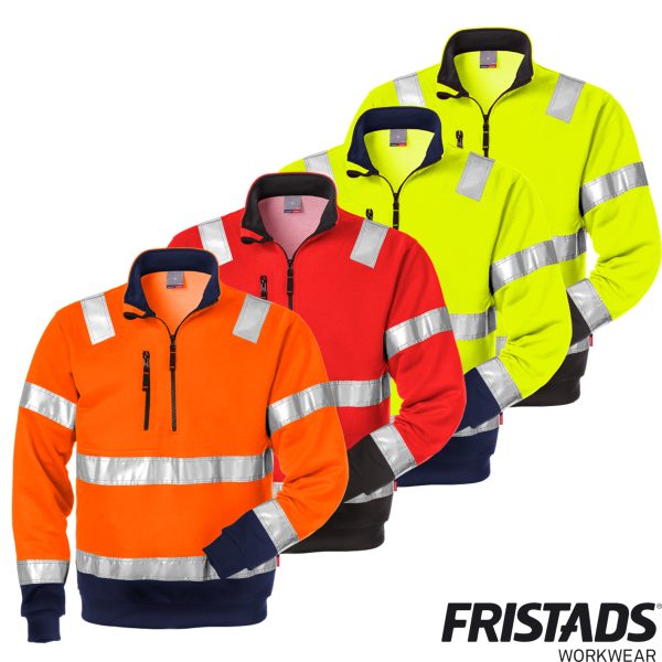 Fristads Kansas Hi-Vis Sweatshirt 728 BPV