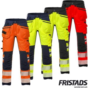 Fristads® HIGH VIS Handwerker Stretchhose 2707