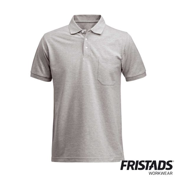 Acode Poloshirt mit Brusttasche 1721 grau *RP*