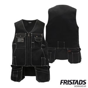 Fristads® Handwerkerweste 511 FAS | Klassische Arbeitsweste aus Baumwolle