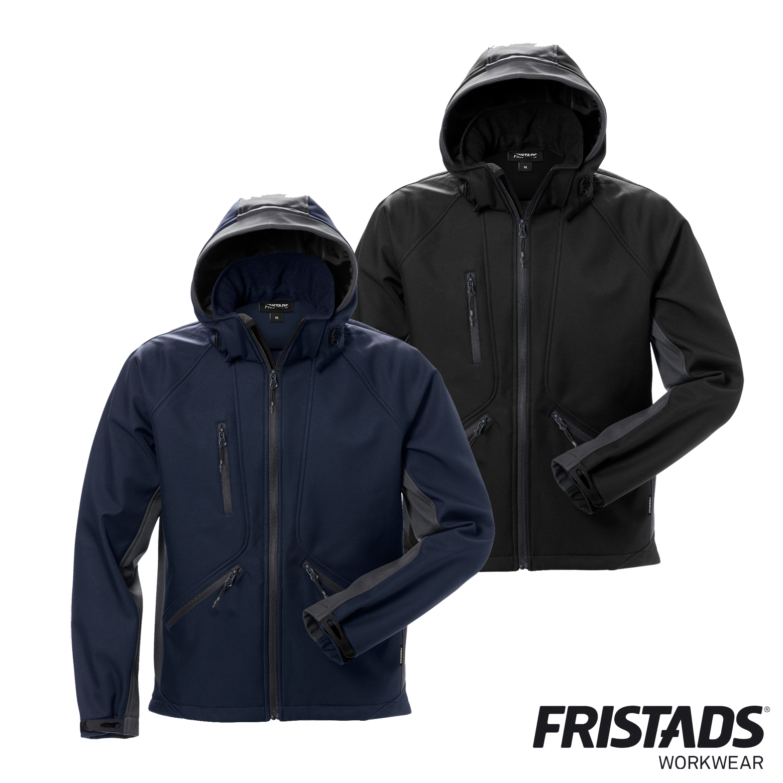 Fristads Softshelljacke 1414 – Winddicht, Atmungsaktiv, Kapuze