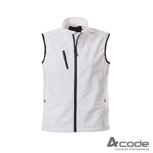 Fristads® Softshell-Weste 1506 SBT weiss *RP*