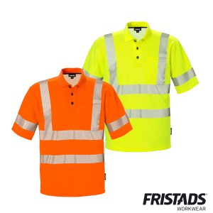 Fristads®  High Vis Poloshirt 7406 GPHV | EN ISO 20471 Kl. 2/3 | UV-Schutz UPF 40+