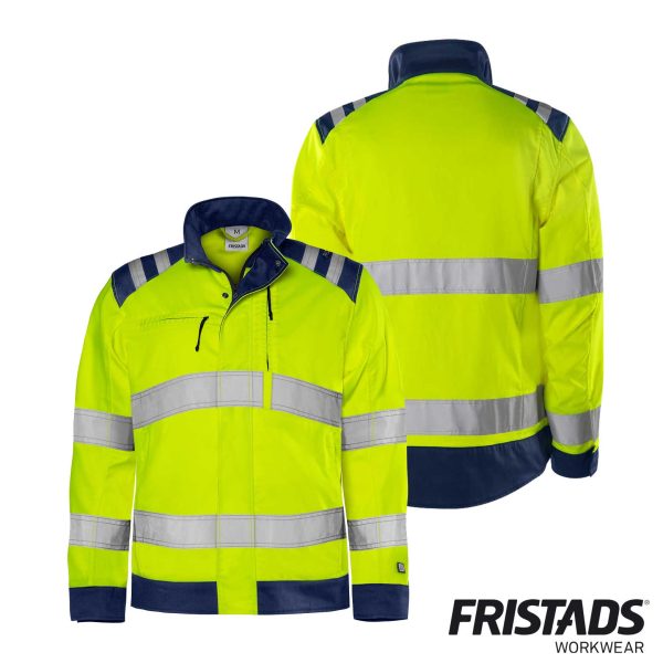 Fristads® High Vis Green Jacke Kl. 3 4067 GPLU – Bild 2