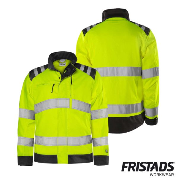 Fristads® High Vis Green Jacke Kl. 3 4067 GPLU – Bild 4