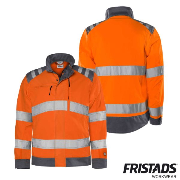 Fristads® High Vis Green Jacke Kl. 3 4067 GPLU – Bild 6