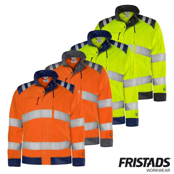 Fristads® High Vis Green Jacke Kl. 3 4067 GPLU