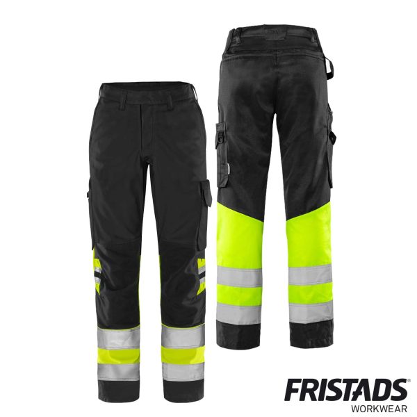 Fristads® High Vis Green Hose Damen Kl. 1 2652 GPLU – Bild 4