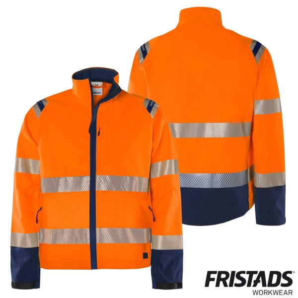Fristads® High Vis Green Stretchjacke Kl. 3 4647 GSTP – Bild 5