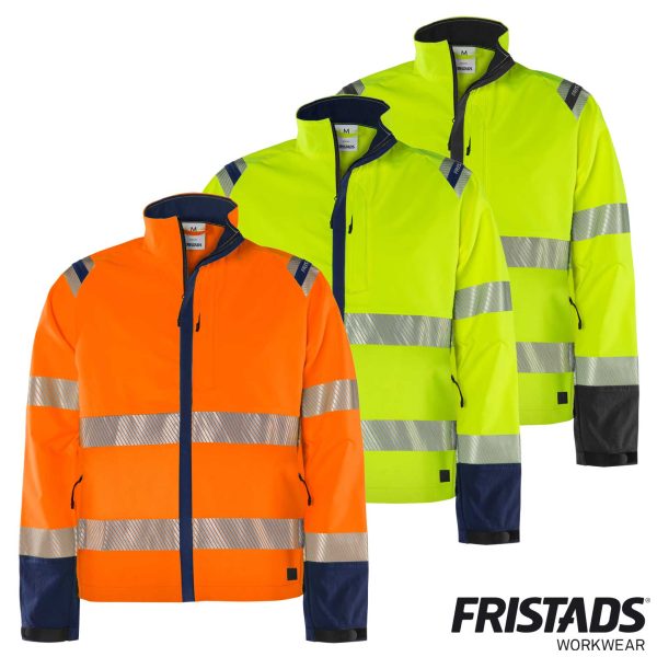 Fristads® High Vis Green Stretchjacke Kl. 3 4647 GSTP