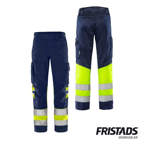 Fristads® High Vis Green Hose Kl.1 2668 GPLU – Bild 2