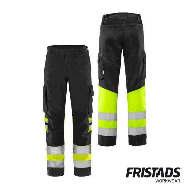 Fristads® High Vis Green Hose Kl.1 2668 GPLU – Bild 3