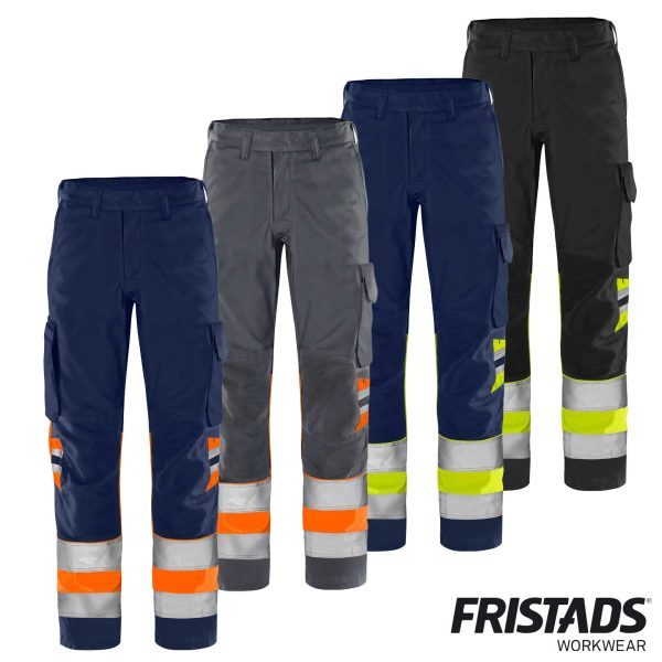 Fristads® High Vis Green Hose Kl.1 2668 GPLU