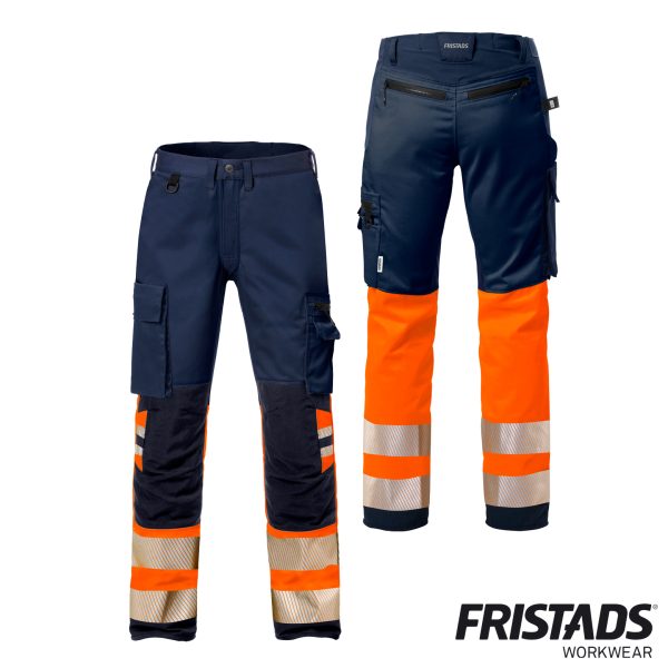 Fristads® High Vis Stretch-Hose Kl. 1 2705 PLU – Bild 4