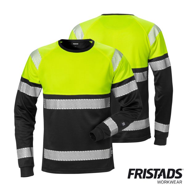 Fristads® High Vis T-Shirt Langarm Kl. 1 7519 THV – Bild 5