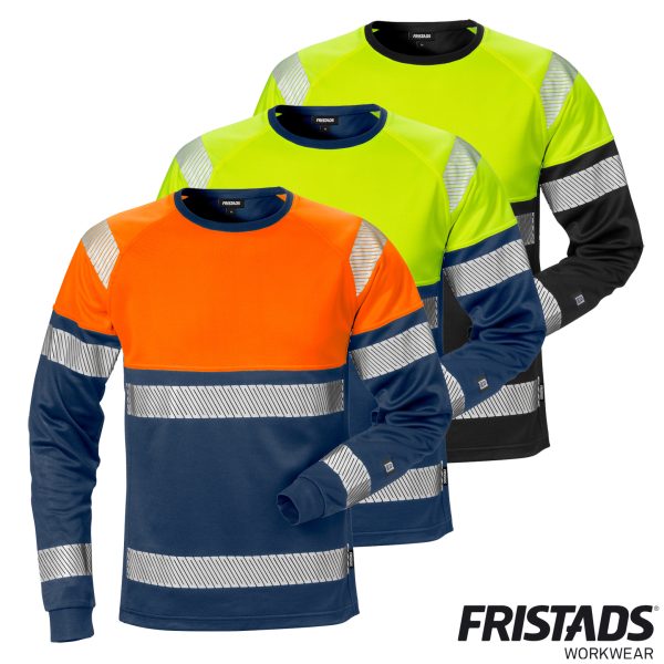 Fristads® High Vis T-Shirt Langarm Kl. 1 7519 THV