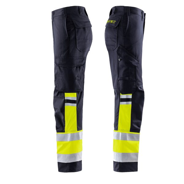 Fristads® Flamestat High Vis Stretchhose, Kl.1 2162 ATHF – Bild 4