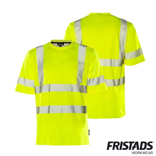Fristads®  High Vis T-Shirt Kl. 2 7407 THV – Bild 2