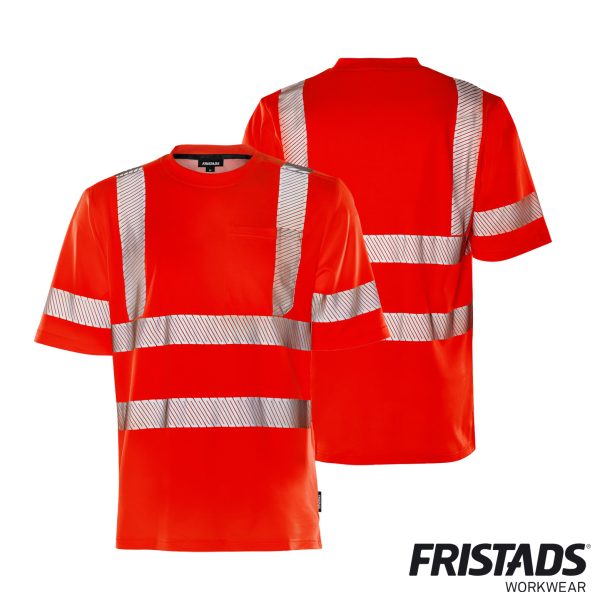 Fristads®  High Vis T-Shirt Kl. 2 7407 THV – Bild 3