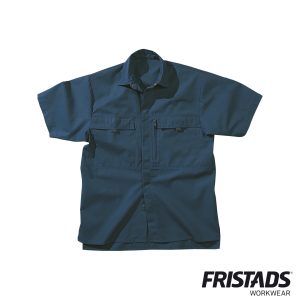 Fristads MATCH Hemd Kurzarm marineblau | Arbeitshemd 185 g/m² *RP*