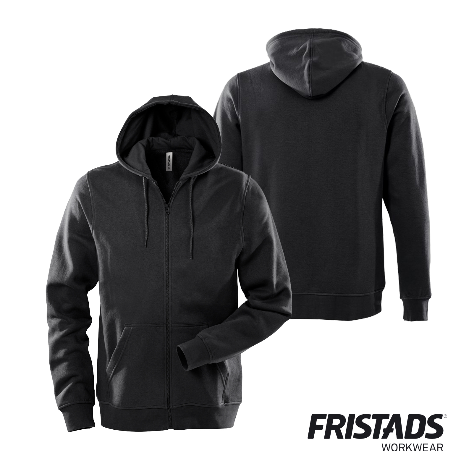Fristads® Acode Kapuzen-Sweatjacke 1736 SWB | PFAS-frei | OEKO-TEX® – Bild 3