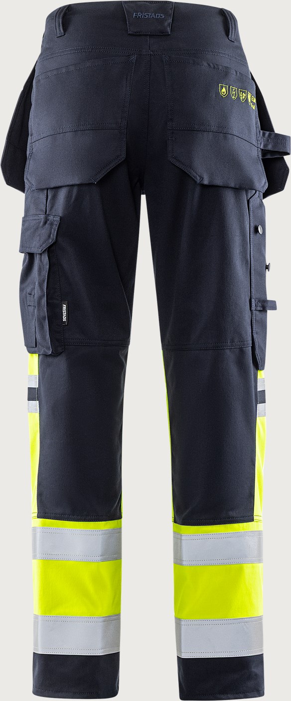 Fristads Flamestat High Vis Handwerkerhose Kl.1 | Multinorm Stretch PSA – Bild 8