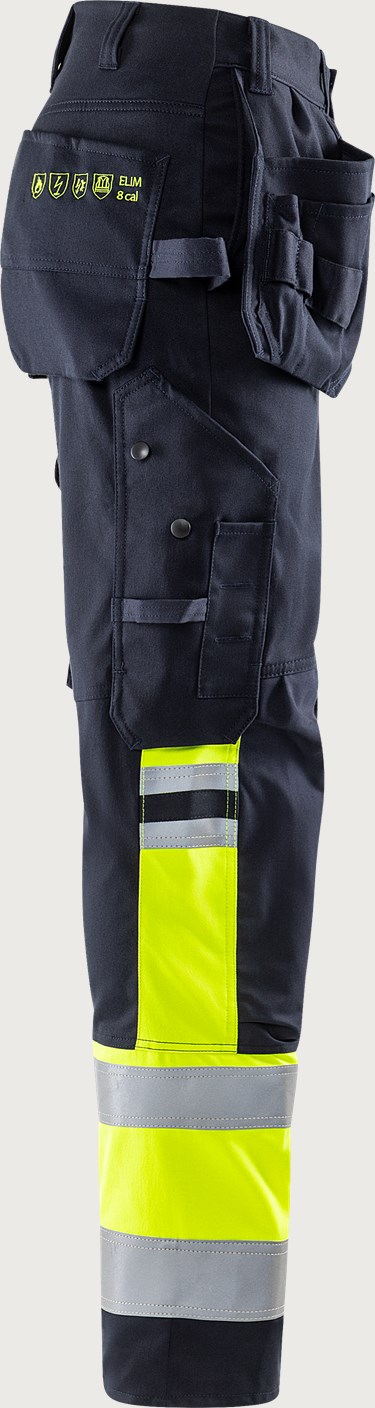 Fristads Flamestat High Vis Handwerkerhose Kl.1 | Multinorm Stretch PSA – Bild 6