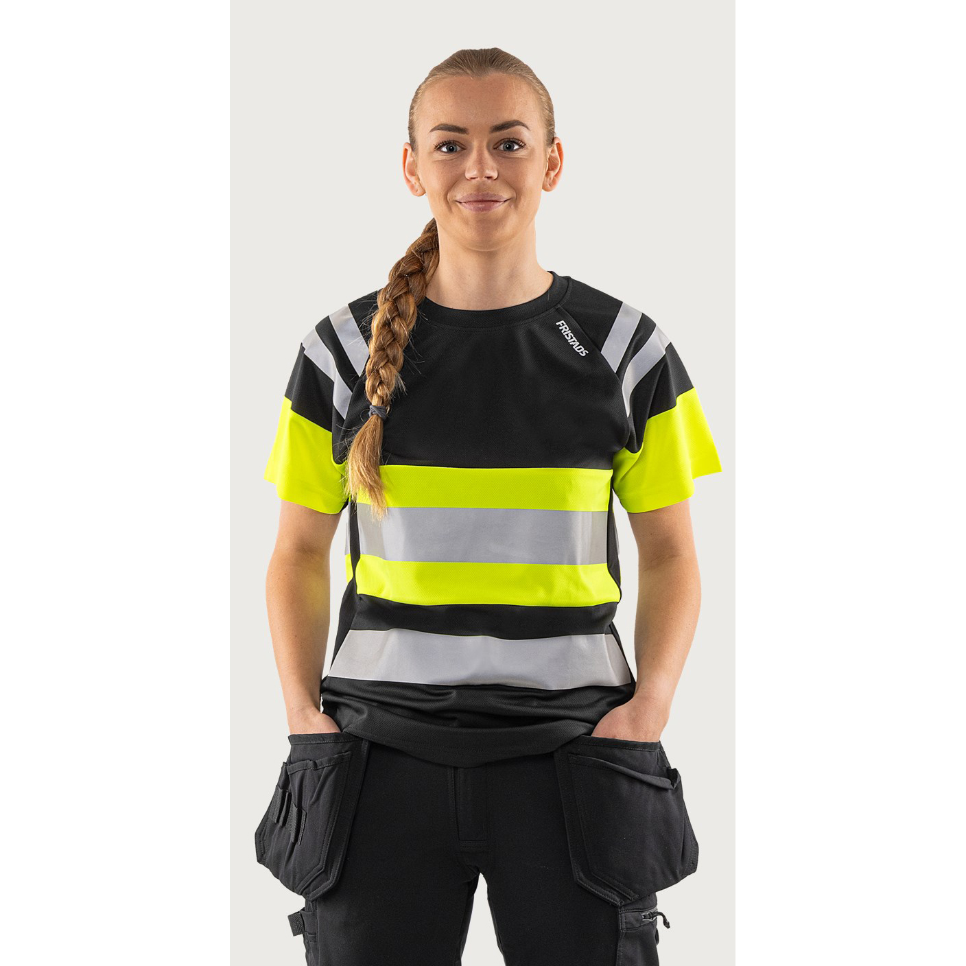 Fristads Damen Warnschutz T-Shirt Kl.1 7880 | leicht & atmungsaktiv – Bild 5