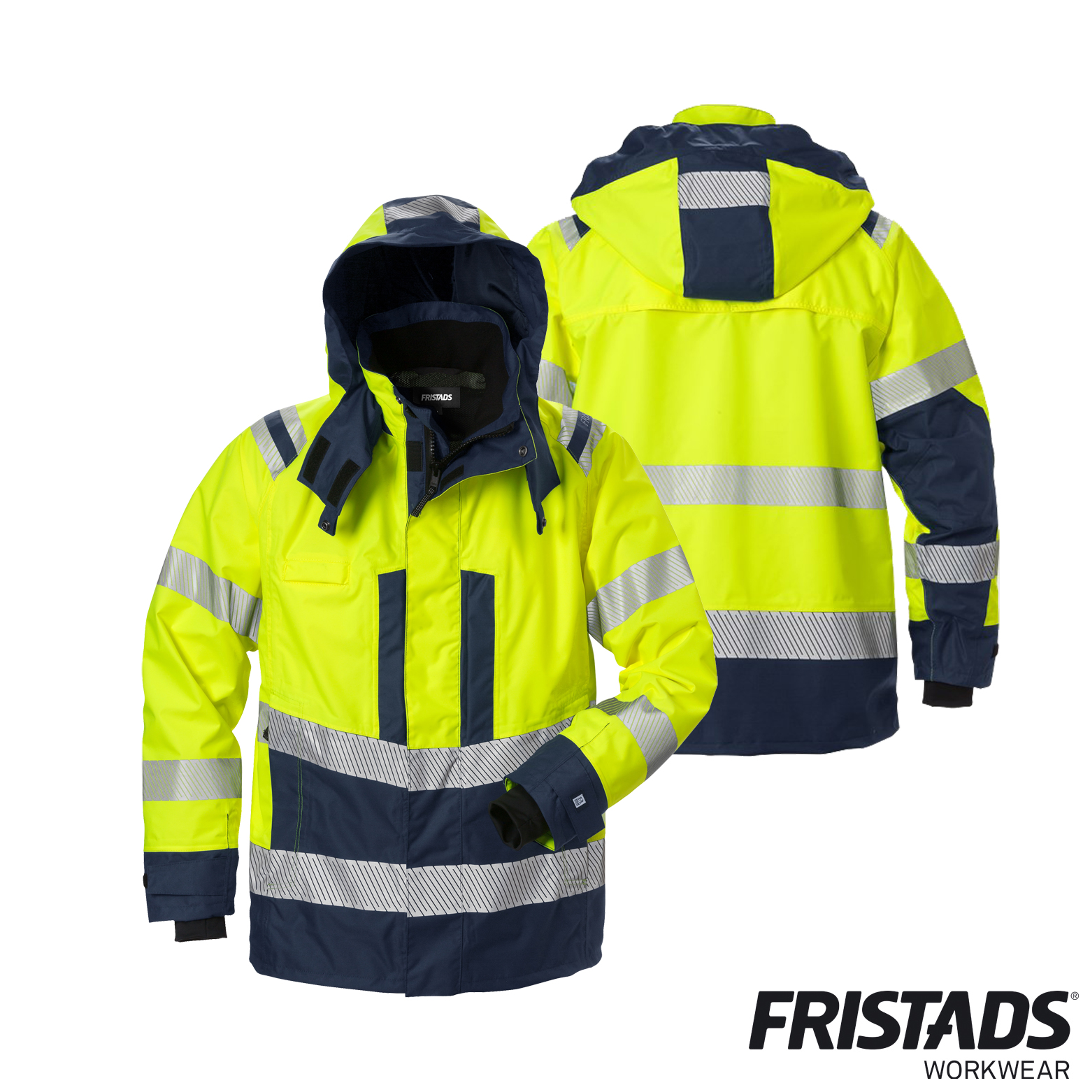 Fristads High Vis Airtech® Außenjacke 4515 GTT | Warnschutz Kl.3 – Bild 2