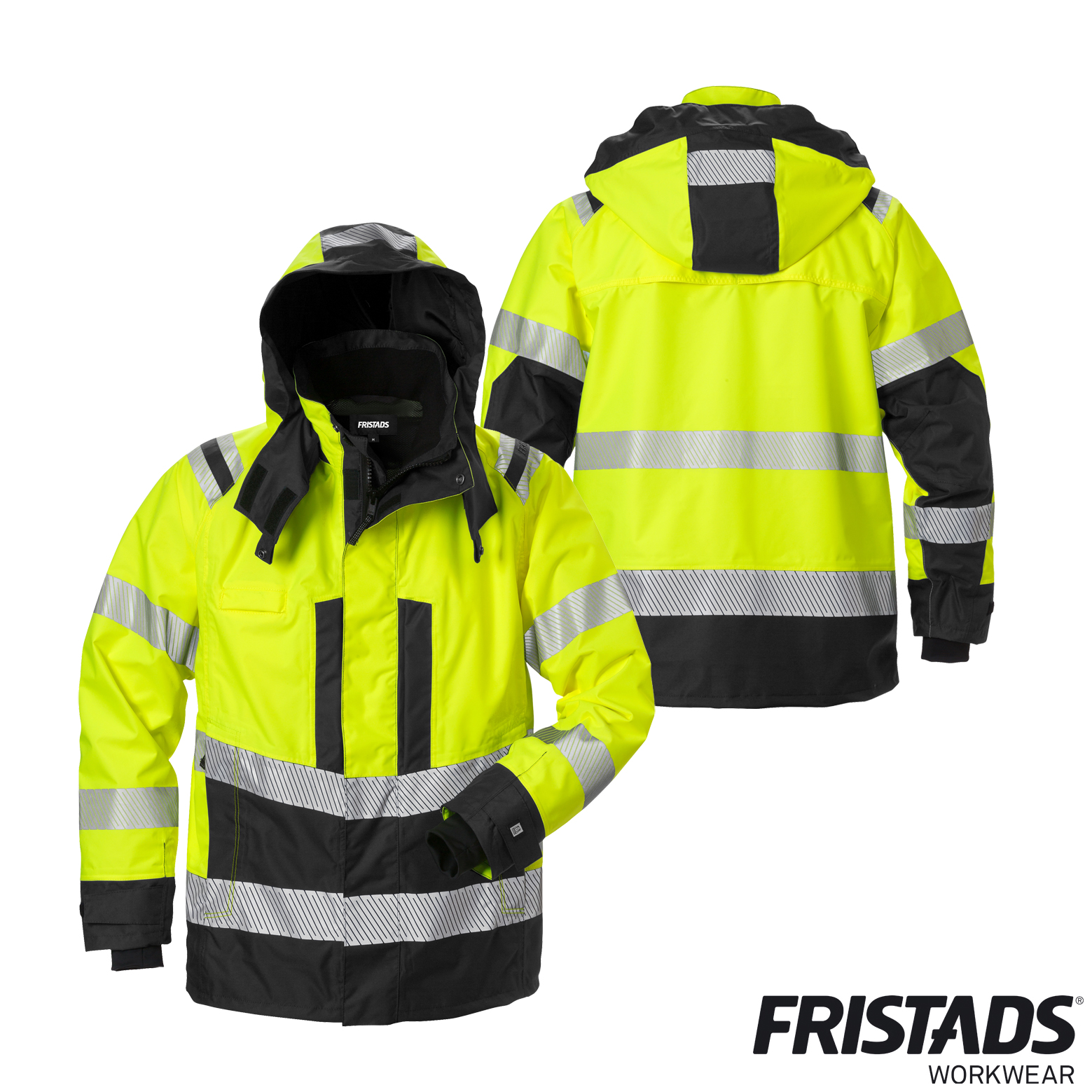 Fristads High Vis Airtech® Außenjacke 4515 GTT | Warnschutz Kl.3 – Bild 4