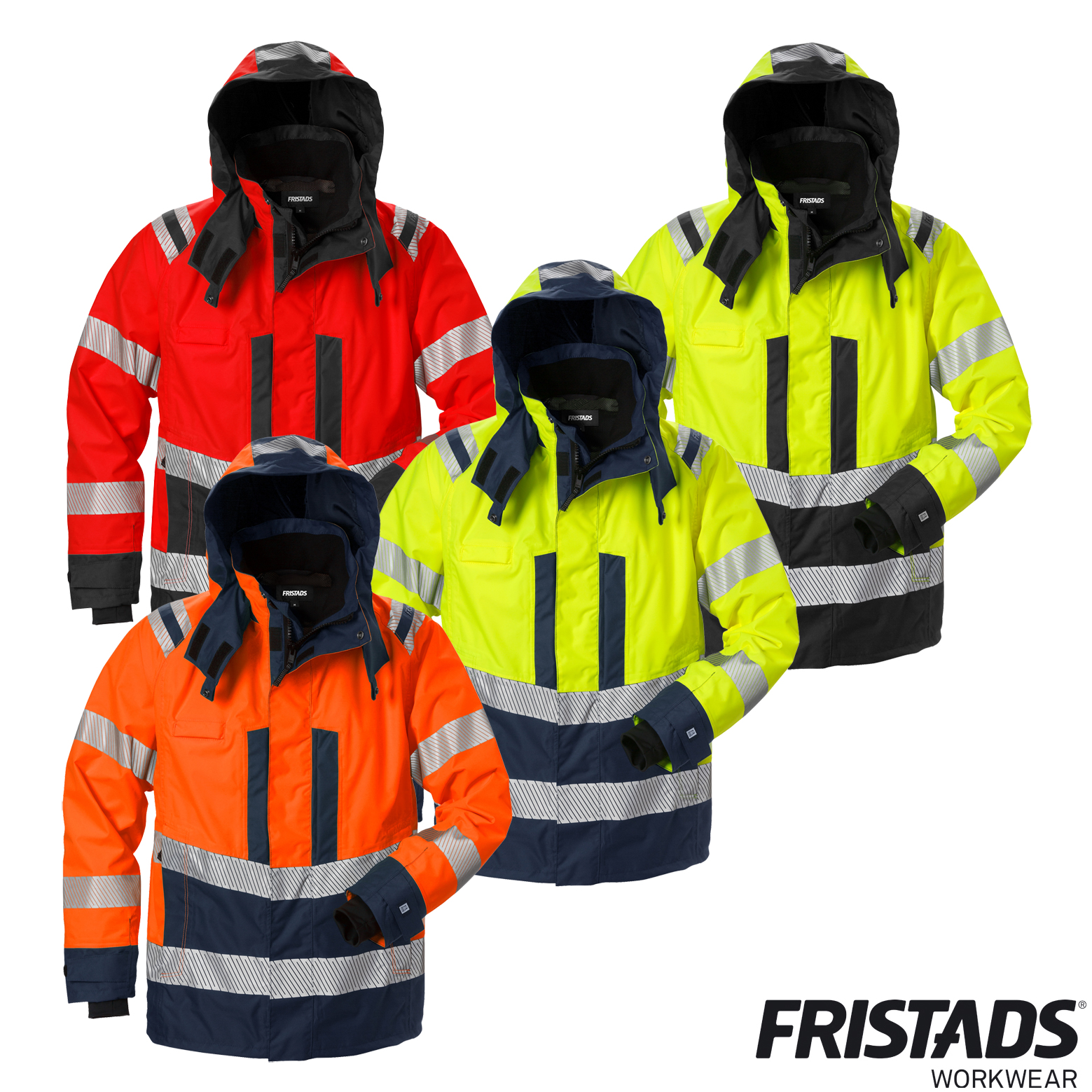 Fristads High Vis Airtech® Außenjacke 4515 GTT | Warnschutz Kl.3
