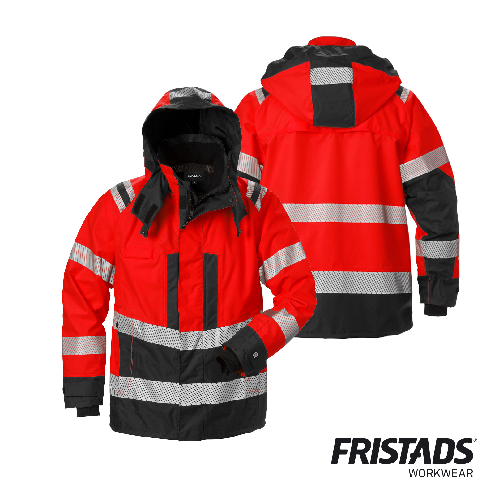 Fristads High Vis Airtech® Außenjacke 4515 GTT | Warnschutz Kl.3 – Bild 3